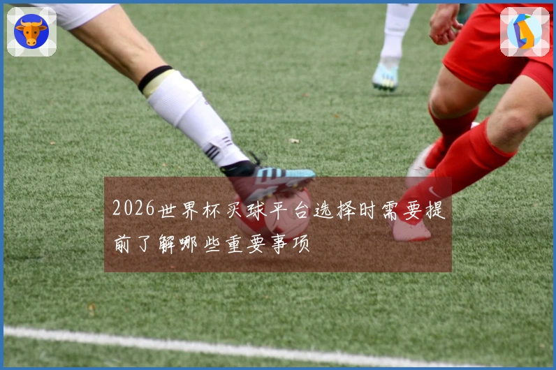 2026世界杯买球平台选择时需要提前了解哪些重要事项