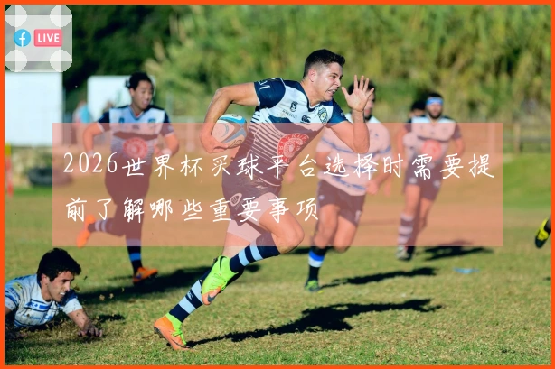 2026世界杯买球平台选择时需要提前了解哪些重要事项
